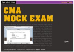 <b>【模拟题】CMA Mock Exam</b>